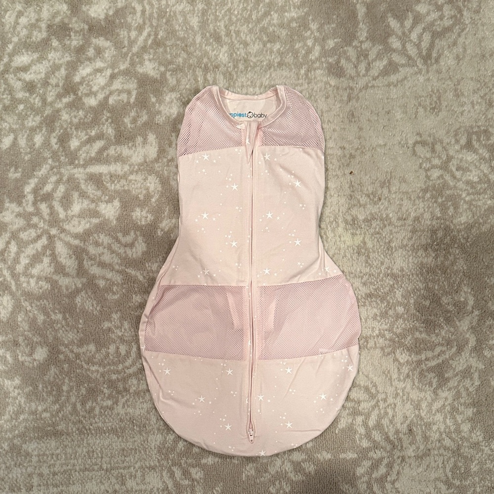 Love to Dream Soft Pink Baby Swaddle